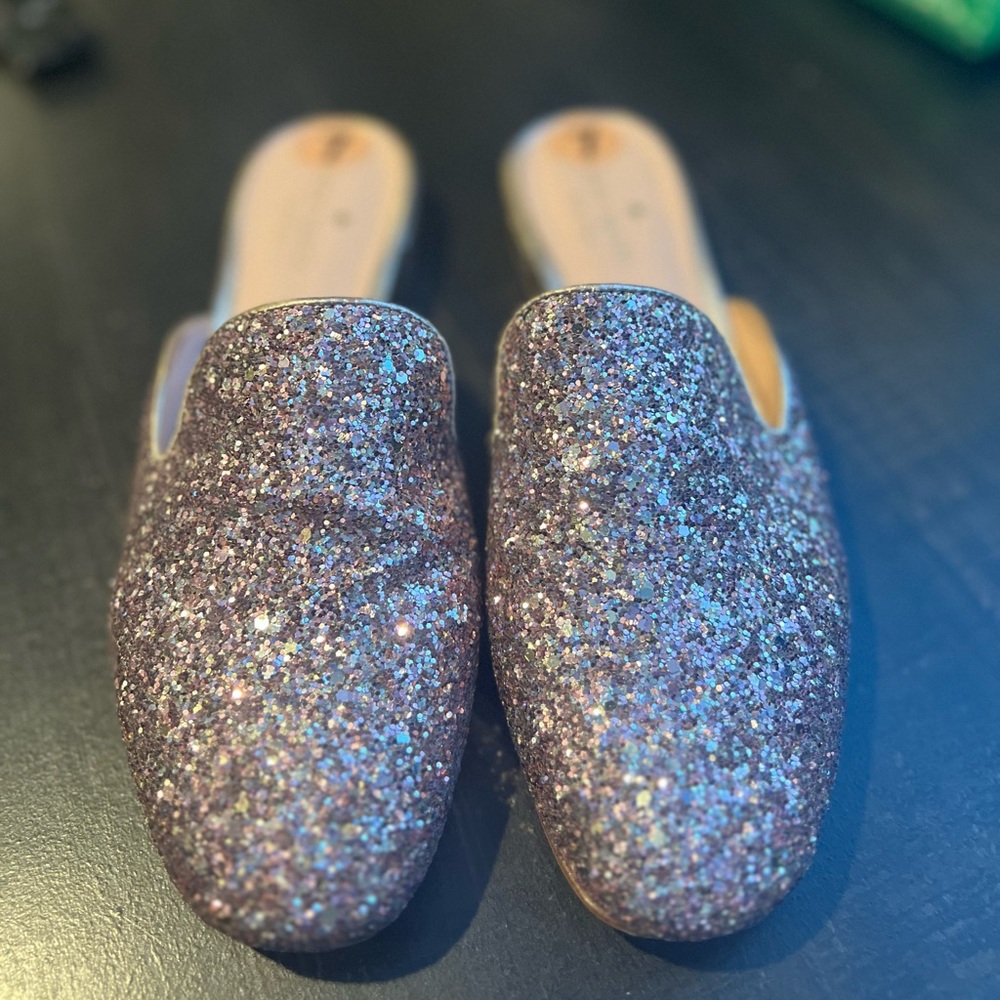Beautiful Sparkly Kate Spade Mules
